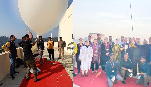 'Seventh Radiosonde Successfully Launched at Central University of Jammu'